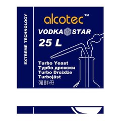 Турбо-дріжджі Alcotec Vodka Star на 25 л 7018 фото