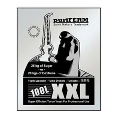 Турбо-дріжджі Puriferm XXL 100L, 350 г 7047 фото