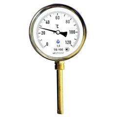 Термометр механический ТБ-80, до 120 °C