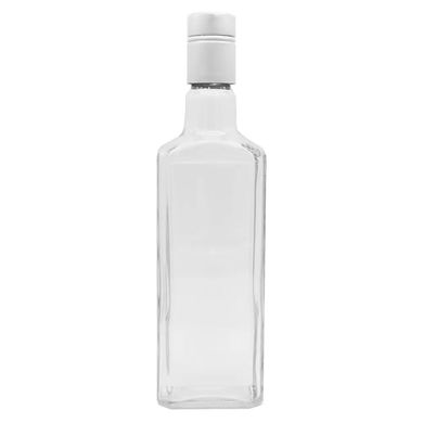 Бутылка стеклянная Днепр (с полимерной пробкой), 0,5 л