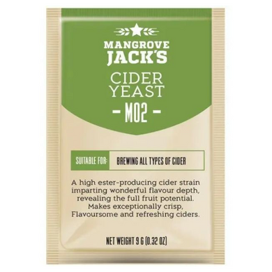Дрожжи для сидра Mangrove Jack's M02 Cider Yeast, 9 г  2732 фото