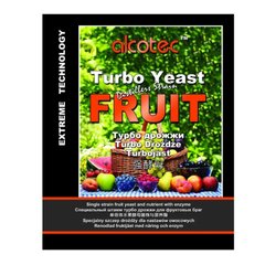 Турбо-дріжджі Alcotec Fruit Turbo, 60 г 7030 фото