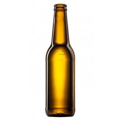 Пивная бутылка под кроненпробку (коричневое стекло), 0,33 л