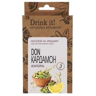 Набор для настаивания Drink it Don Кардамон  16718 фото