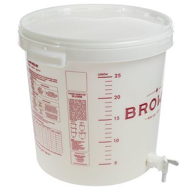 Емкость для брожения Biowin с краном (пластиковая), 30 л