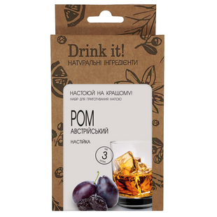 Набір для настоювання Drink it Австрійський ром 16914 фото