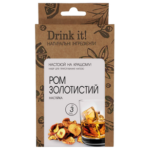 Набір для настоювання Drink it Ром золотистий 16915 фото