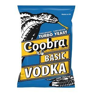 Турбо-дрожжи Coobra Turbo Basic Vodka, 65 г 7064 фото
