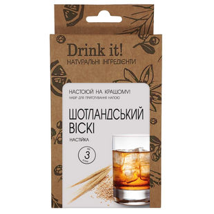 Набір для настоювання Drink it Шотландський віскі 16919 фото