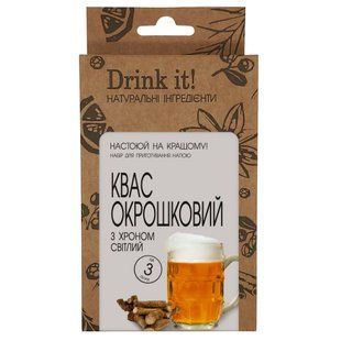Набір для настоювання Drink it Квас окрошковий з хроном світлий 16697 фото