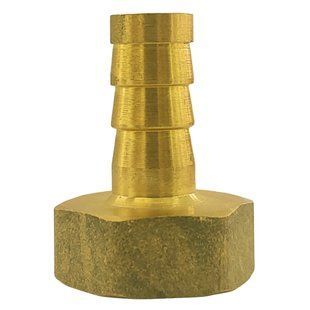 Переходник на кран с резьбы 1/2", диаметр трубки 12 мм