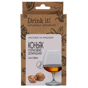 Набор для настаивания Drink it Коньяк ореховый домашний 16651 фото