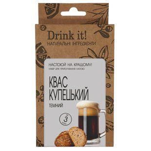 Набір для настоювання Drink it Квас купецький темний 16700 фото