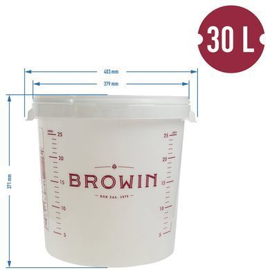 Ємність для бродіння Biowin (пластикова), 30 л