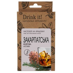 Набор для настаивания Drink it Закарпатская кедровая 16655 фото