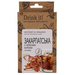 Набор для настаивания Drink it Закарпатская с красным корнем 16657 фото