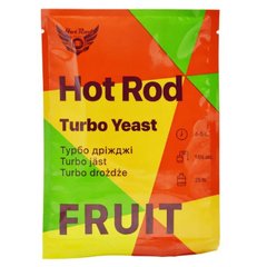 Турбо-дріжджі Hot Rod Fruit на 25 л, 60 г 16492 фото