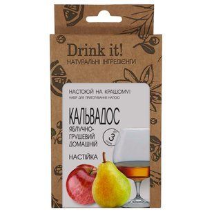 Набір для настоювання Drink it Кальвадос яблучно-грушевий домашній 16661 фото