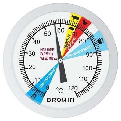 Термометр харчовий для шинки (1,5 - 3 кг) Browin, до 120 &deg; C