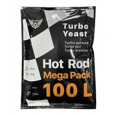 Турбо-дрожжи Hot Rod Mega Pack 100L, 360 г 16391 фото