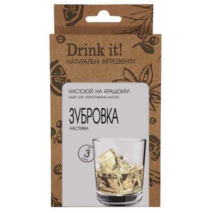 Набір для настоювання Drink it Зубровка 16671 фото