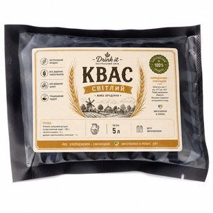 Набор для кваса Drink it белый традиционный на 5 л